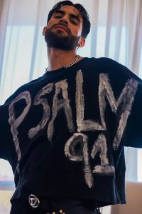 Hand-Painted Upcycled Cotton Sweater